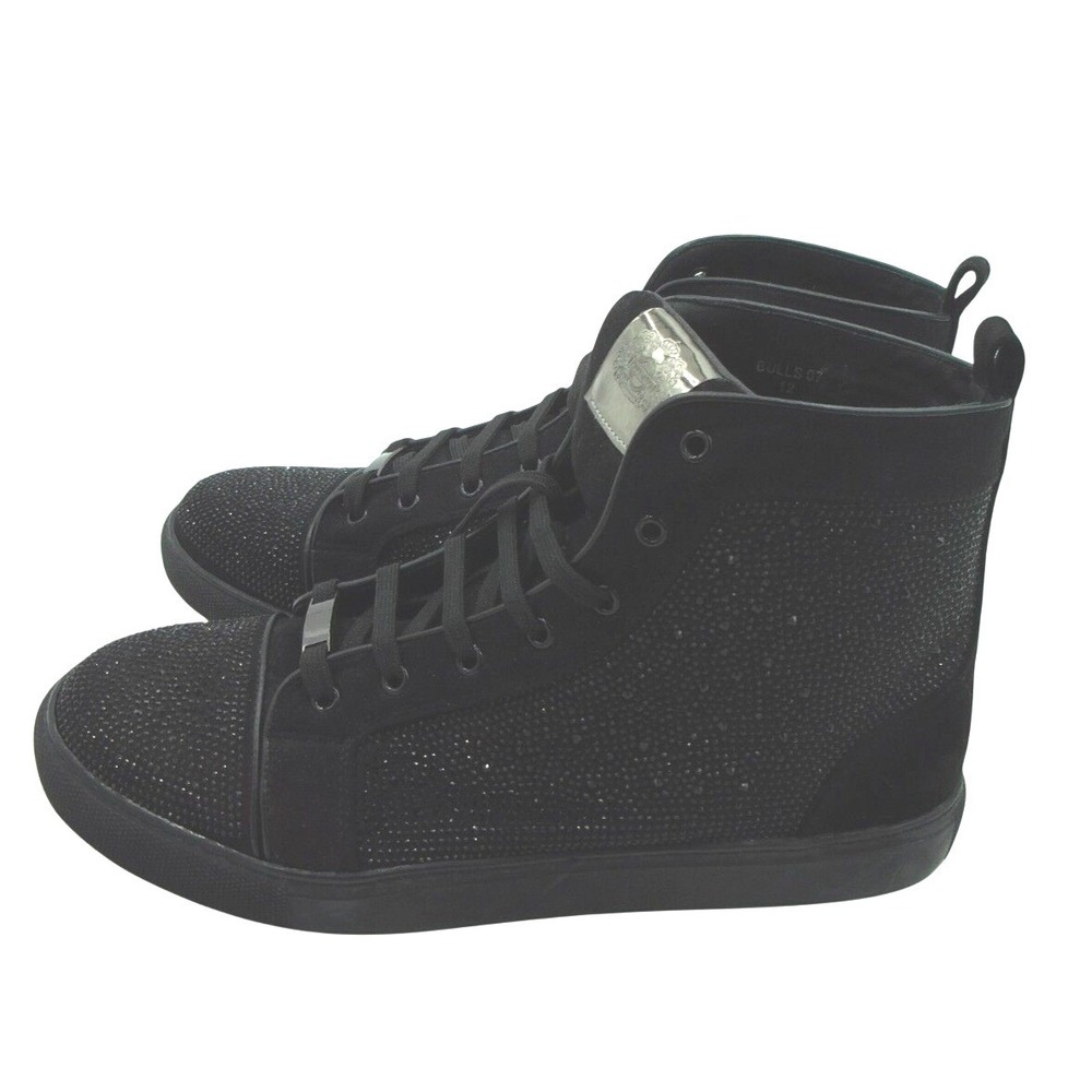 Parrazo Men's Sneakers  Punk Street Ankle Boots High-Top‎ Athletic Shoes Sz 12
